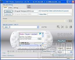 PSP Video Converter（PSPVC）,PSP Video Converter（PSPVC）下载,视频文件转换软件